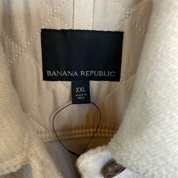 Banana republic barn jacket! Beautiful neutral color! NWT - Picture 5 of 8
